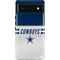 NFL Dallas Cowboys White Striped Pixel Cases